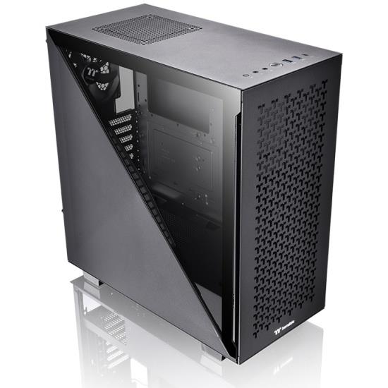 Изображение Корпус Thermaltake Divider 300 TG Air (mATX, ATX, Mini-ITX, черный, без БП)/(CA-1S2-00M1WN-02)