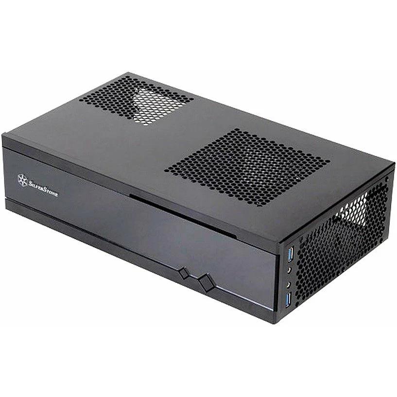 Изображение Корпус SilverStone Milo ML05B (Mini-ITX, черный, без БП)/(SST-ML05B)