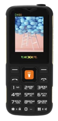 Изображение Мобильный телефон teXet TM-D400,черный