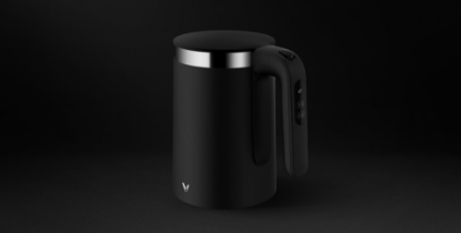 Изображение Электрический чайник Viomi Smart Kettle Black (1800 Вт/1,5 л /металл, пластик/черный)