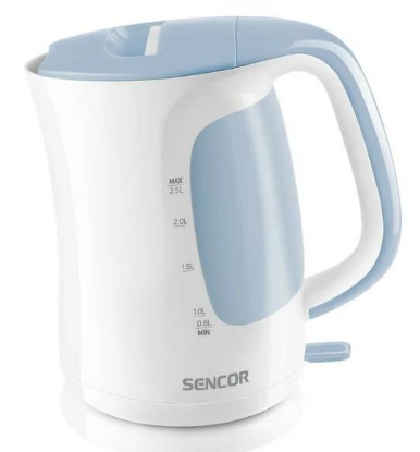 Изображение Электрический чайник Sencor SWK 2510WH (2200 Вт/2,5 л /пластик/белый)