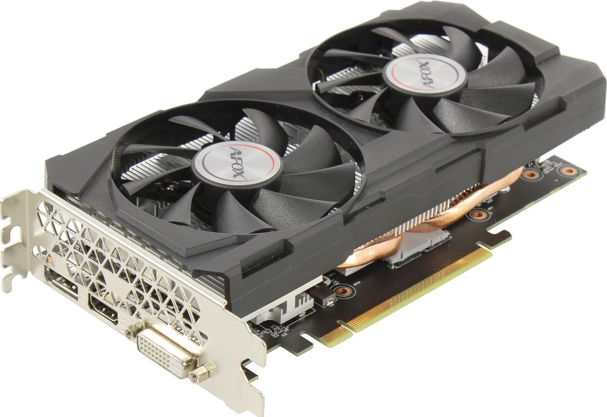 Изображение Видеокарта AFOX Nvidia GeForce GTX 1660 Super 6 Гб (NVIDIA GeForce GTX 1660 SUPER, GDDR6)/(AF1660S-6144D6H4-V2)