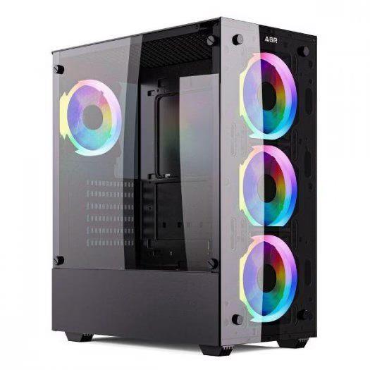 Изображение Корпус ABR GQ-4 (mATX, ATX, micro-ATX, черный, без БП)/(Gaming GQ4)