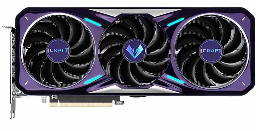 Изображение Видеокарта Maxsun Nvidia Geforce RTX 4060 ICraft OC 8 Гб (NVIDIA GeForce RTX 4060, GDDR6)/(6940709644850)