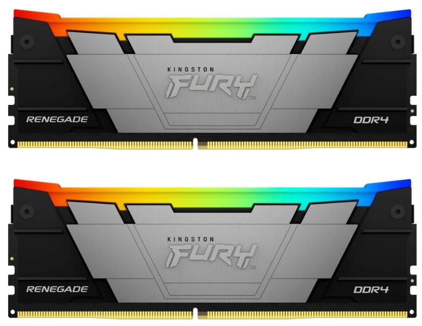 Изображение Оперативная память 2x16 GB DDR4 Kingston Fury Renegade RGB (28800 МБ/с, 3600 МГц, CL16)