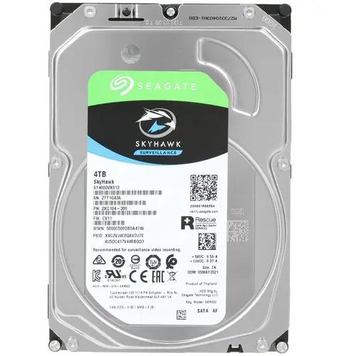 Изображение Жесткий диск 3.5" 4000 ГБ Seagate SkyHawk, 5400 rpm, 256 МБ