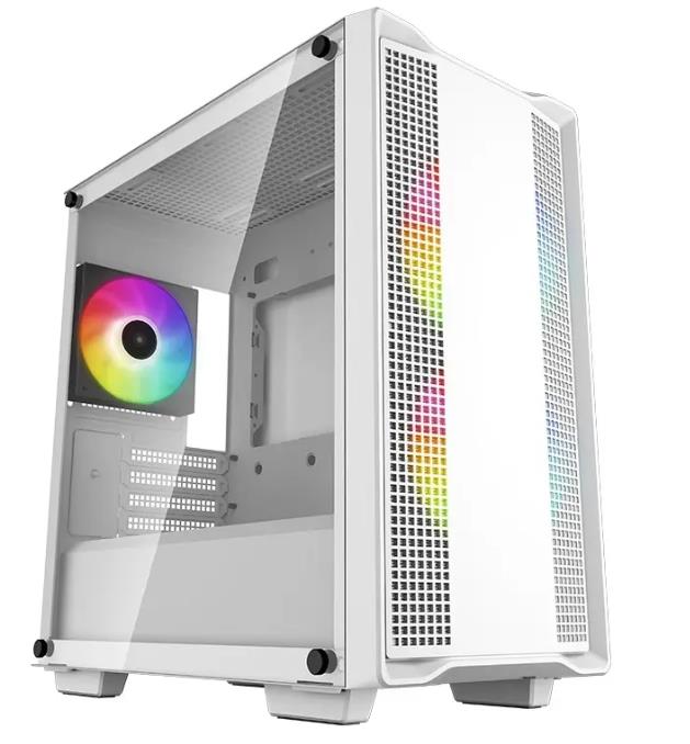 Изображение Корпус Deepcool CC360 (mATX, Mini-ITX, белый, без БП)/(R-CC360-WHAPM3-G-1)