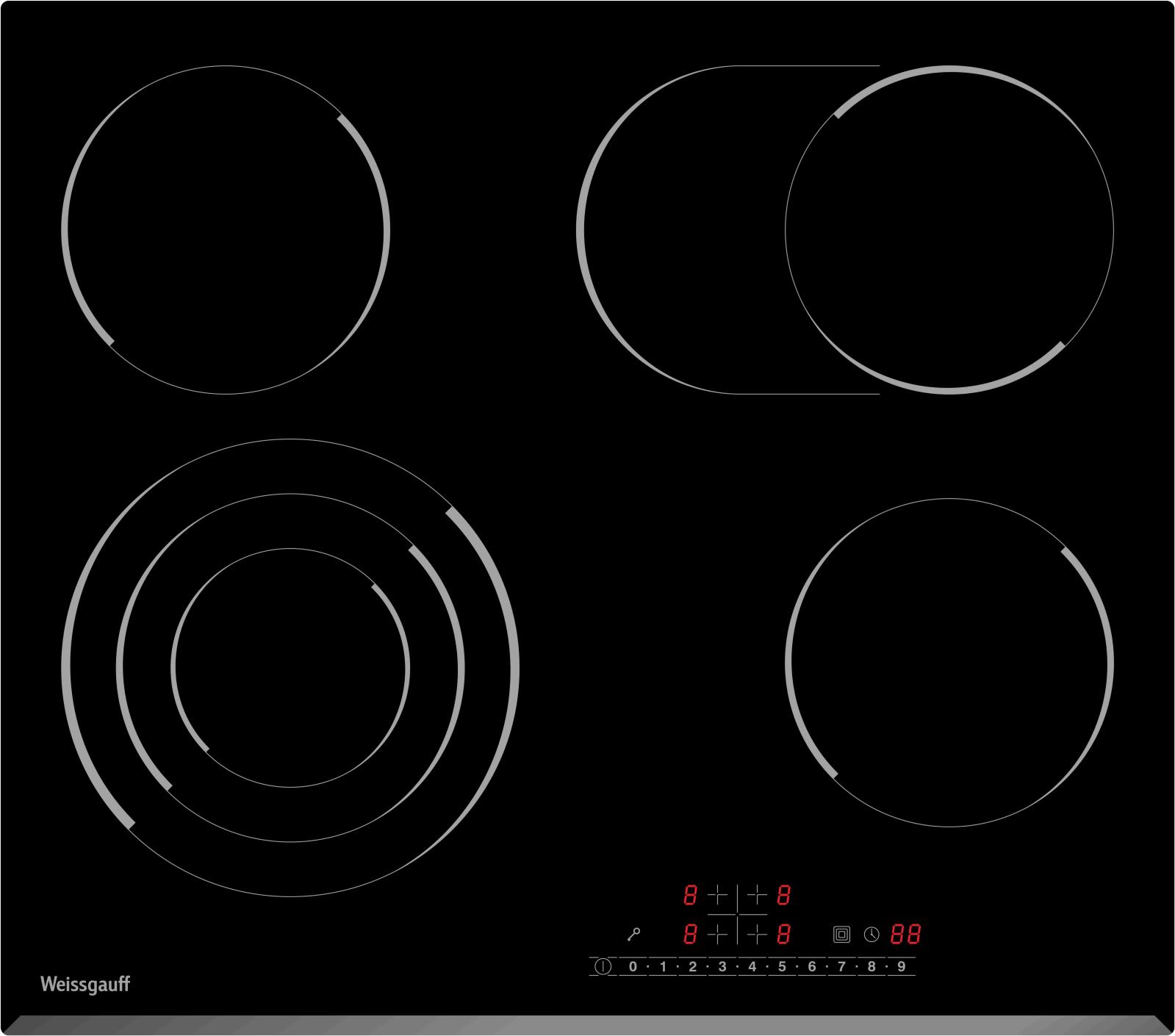 Изображение Варочная панель Weissgauff HV 643 BS (черный)