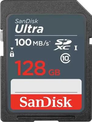 Изображение Карта памяти SanDisk SDXC Ultra Class 10 128 Гб  SDSDUNR-128G-GN3IN