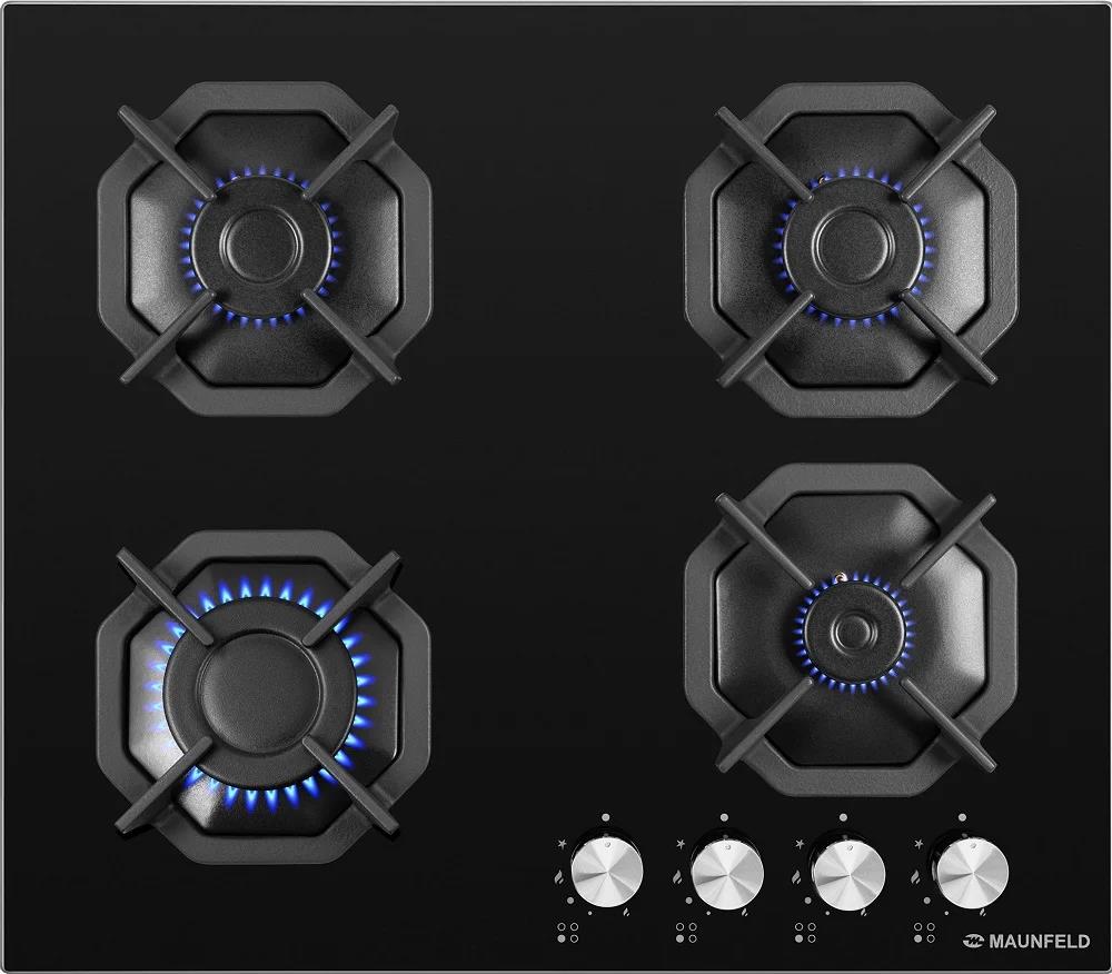 Изображение Варочная панель MAUNFELD EGHG.64.2CB/G (черный)