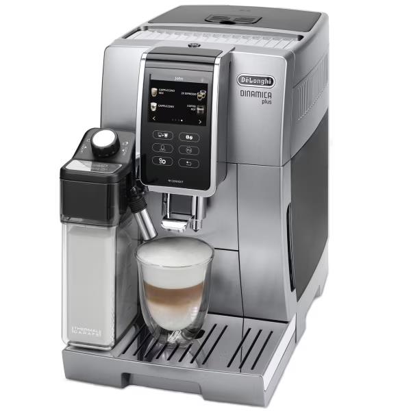 Изображение Кофемашина DeLONGHI Dinamica Plus ECAM370.95.S (1450 Вт /19 бар/серебристый)