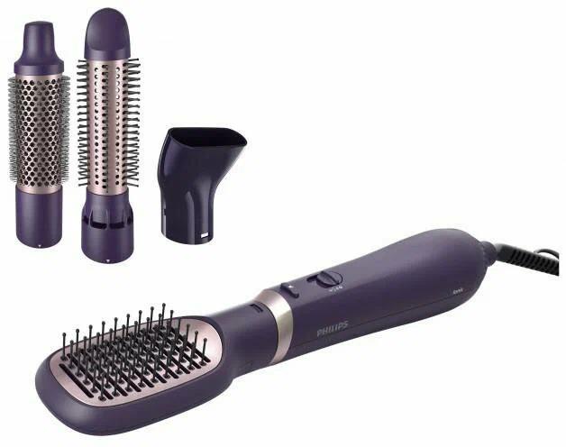 Изображение Фен-щетка Philips BHA313/00 (800 Вт /фиолетовый)
