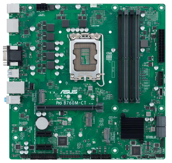 Изображение Материнская плата LGA 1700 Asus PRO B760M-CT-CSM