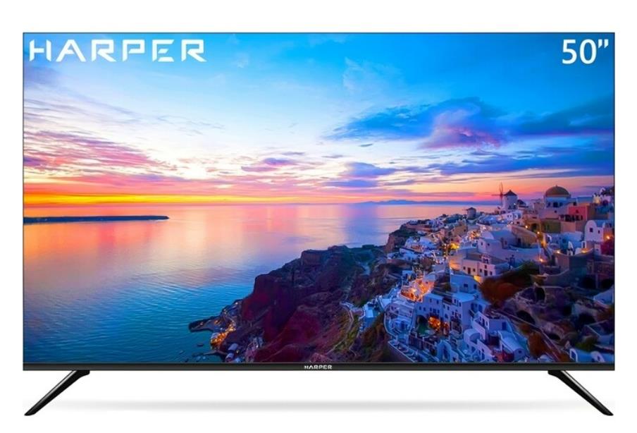 Изображение Телевизор Harper 50U661TS 50" 4K Ultra HD Smart TV черный