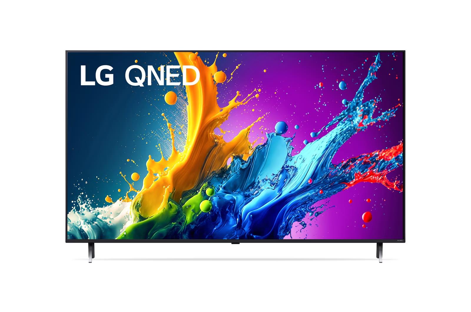 Изображение Телевизор LG 55QNED80T6A 55" HDR, 4K Ultra HD Smart TV черный