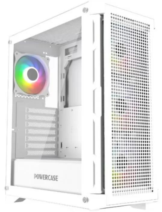 Изображение Корпус PowerCase Ultimate (mATX, ATX, Mini-ITX, белый, без БП)/(CUW-A4)