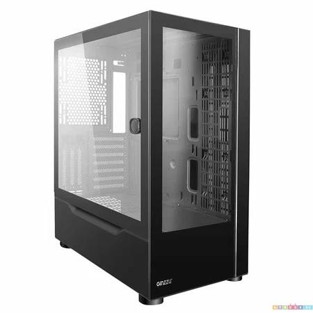 Изображение Корпус Ginzzu GL700  (ATX, Mini-ITX, EATX, micro-ATX, черный, без БП)/(GL700)