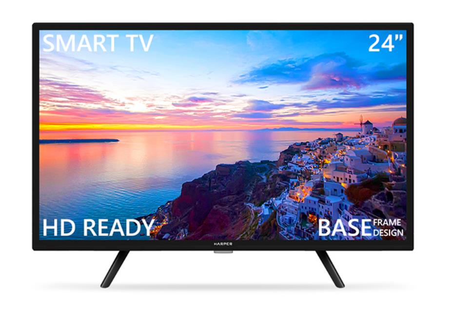 Изображение Телевизор Harper 24R471TS 24" 720p HD Smart TV черный