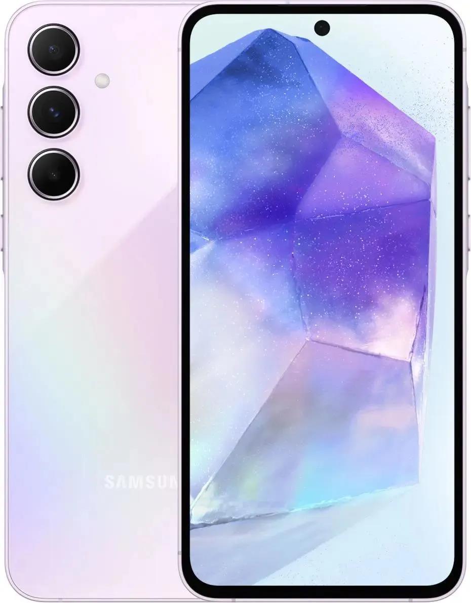 Изображение Смартфон Samsung Galaxy A55 5G [ПИ] (128 Гб/8 Гб) лавандовый