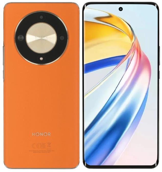 Изображение Смартфон HONOR X9b (256 Гб/8 Гб) оранжевый