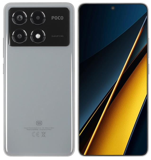 Изображение Смартфон Xiaomi POCO X6 Pro 5G (512 Гб/12 Гб) серый