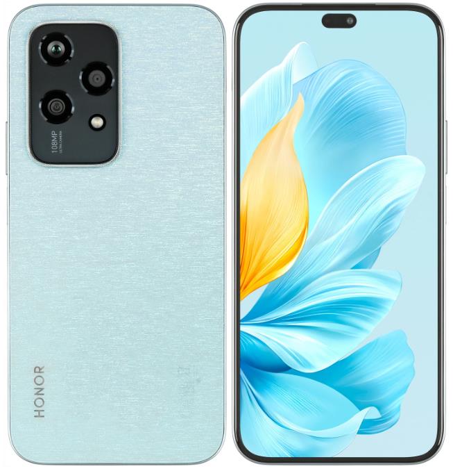 Изображение Смартфон HONOR 200 Lite (256 Гб/8 Гб) голубой