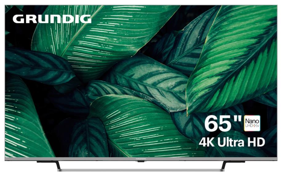 Изображение Телевизор Grundig 65NANOGH8100 65" HDR, 4K Ultra HD Smart TV серебристый