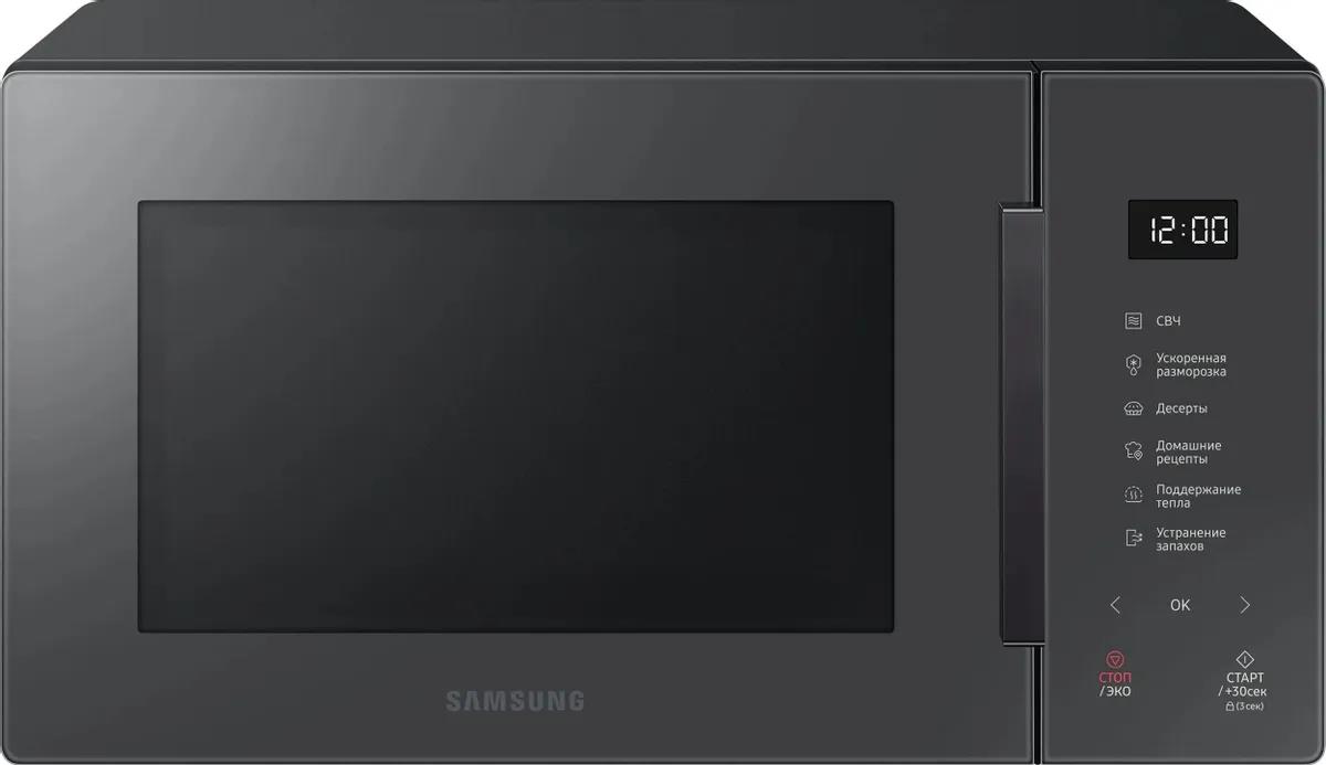 Изображение Микроволновая печь Samsung MS23T5018AC/BW (800 Вт  23 л    серый)