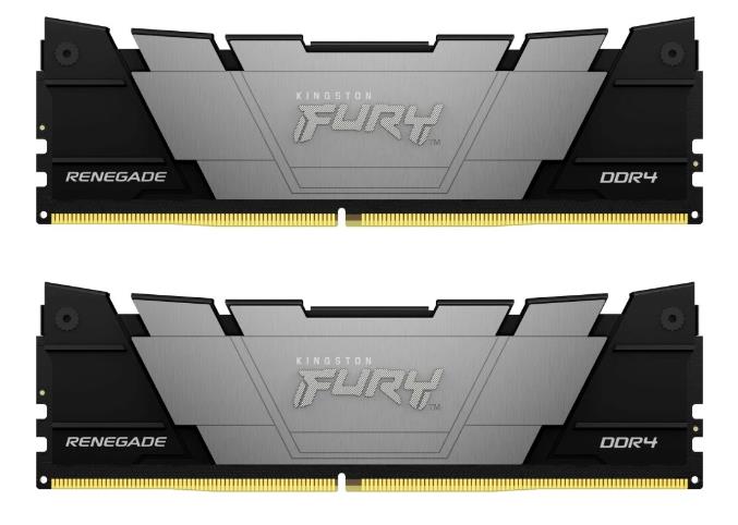 Изображение Оперативная память 2x32 GB DDR4 Kingston Fury Renegade Black (28800 МБ/с, 3600 МГц, CL18)