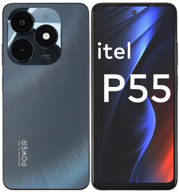 Изображение Смартфон Itel P55 (256 Гб/8 Гб) черный