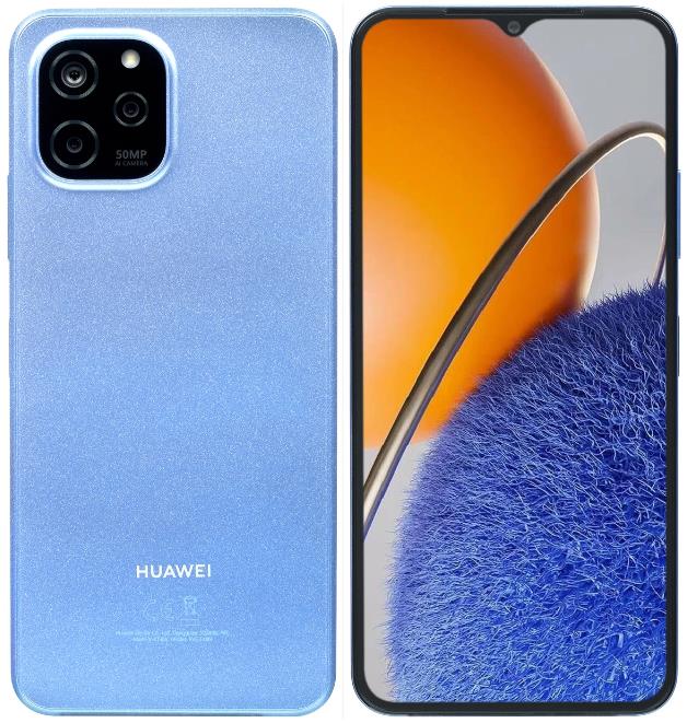 Изображение Смартфон Huawei Nova Y61 (128 Гб/4 Гб) синий