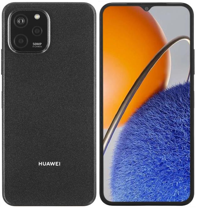 Изображение Смартфон Huawei Nova Y61 (128 Гб/4 Гб) черный