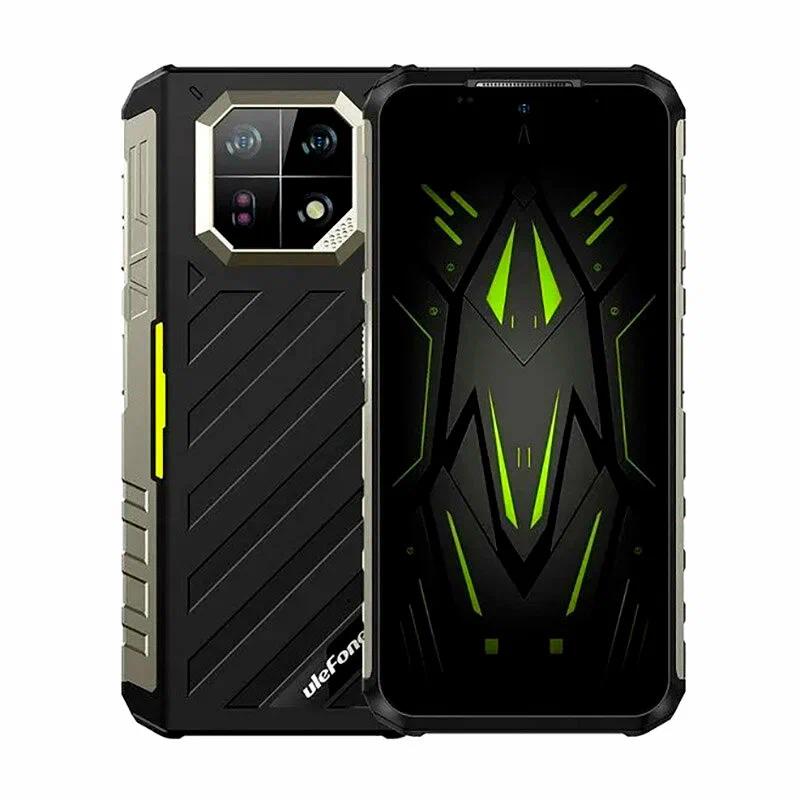 Изображение Смартфон Ulefone Armor 22 (128 Гб/8 Гб) зеленый, черный