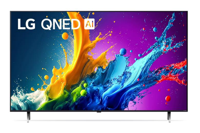 Изображение Телевизор LG 75QNED80T6A 75" HDR, 4K Ultra HD Smart TV черный