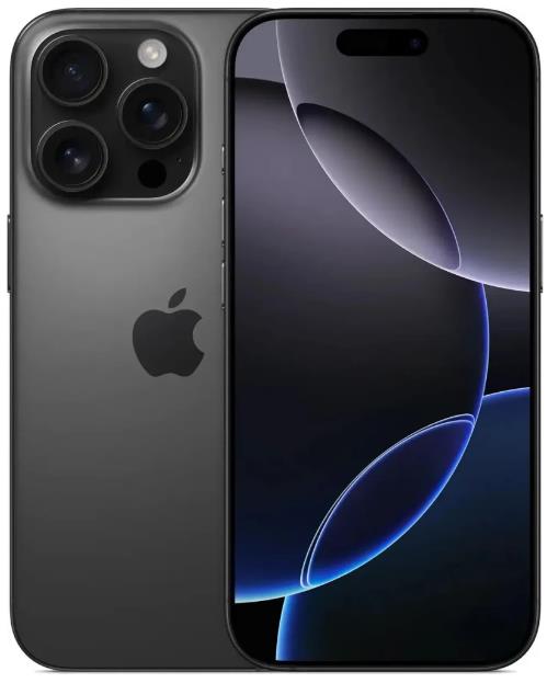 Изображение Смартфон Apple iPhone 16 Pro A3292 (512 Гб/8 Гб) черный