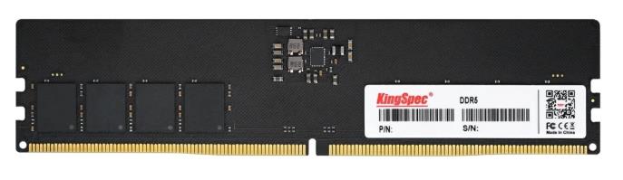 Изображение Оперативная память 8 GB DDR5 KingSpec KS5600D5P13508G (44800 Мб/с, 5600 МГц, CL40)