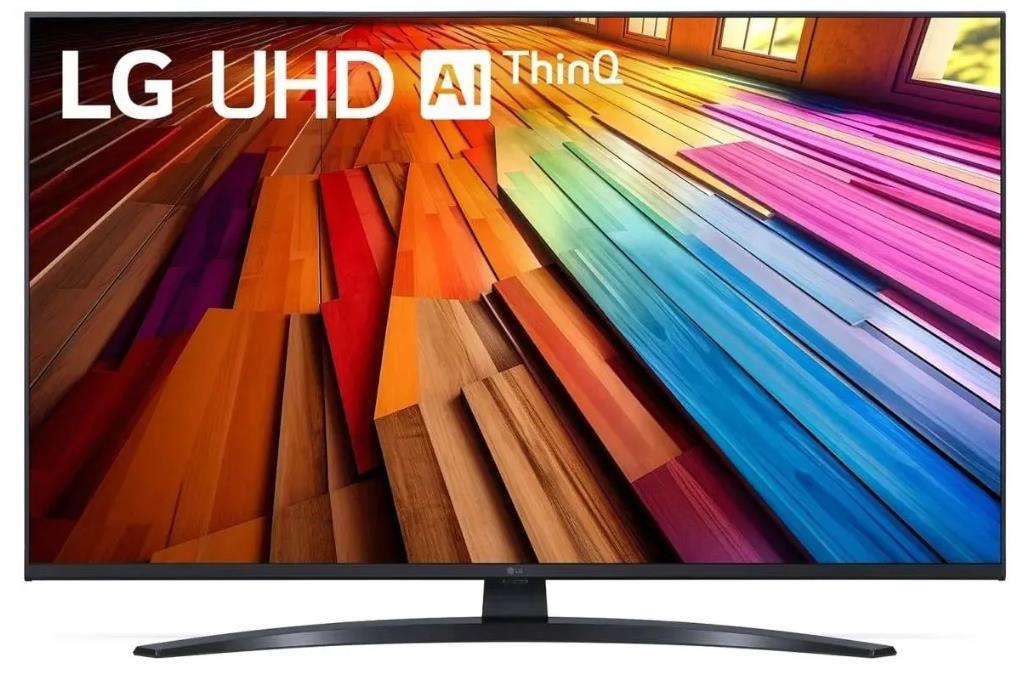 Изображение Телевизор LG 43UT81006LA.ARUG 43" HDR, 4K Ultra HD Smart TV черный