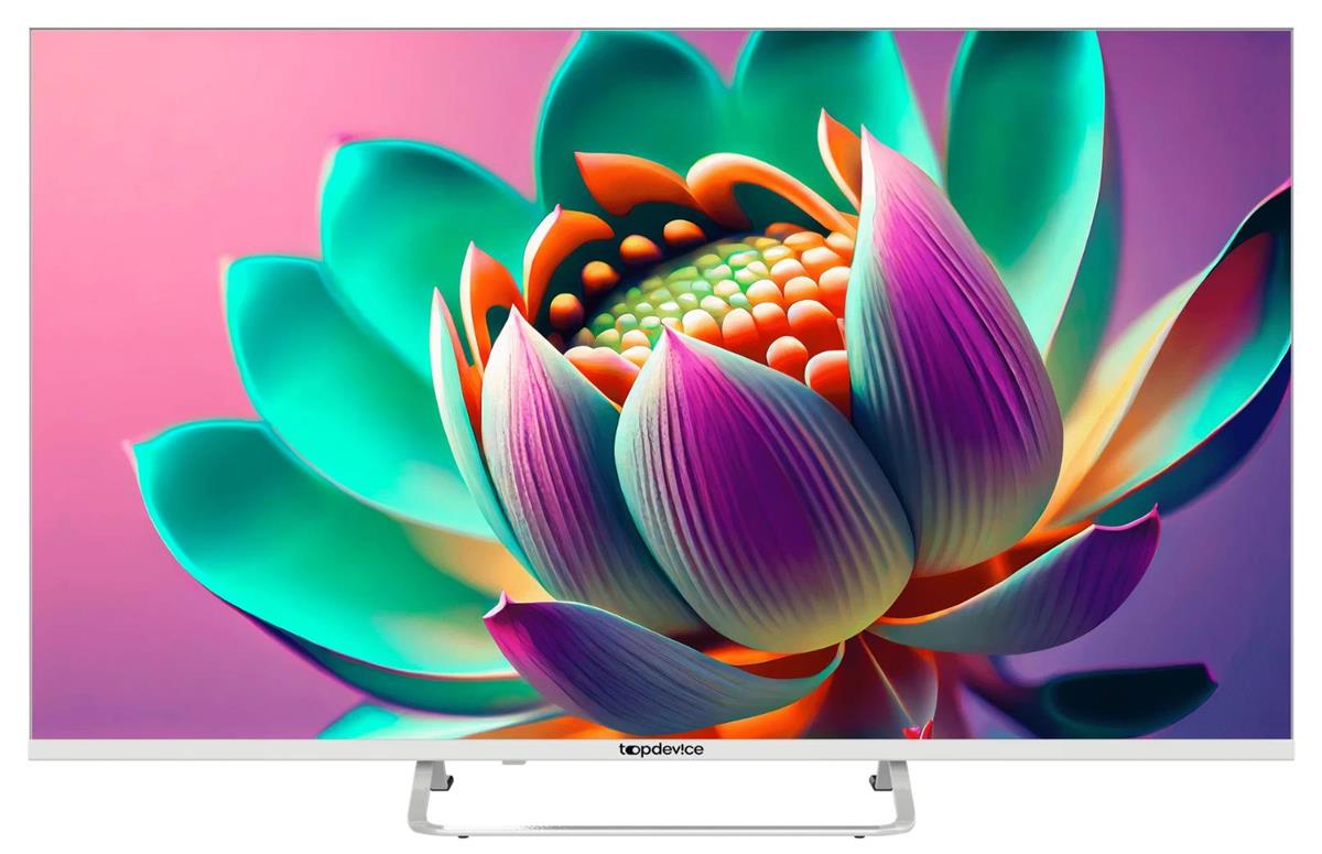 Изображение Телевизор Topdevice TDTV43CS07U_WE 43" 4K Ultra HD Smart TV белый