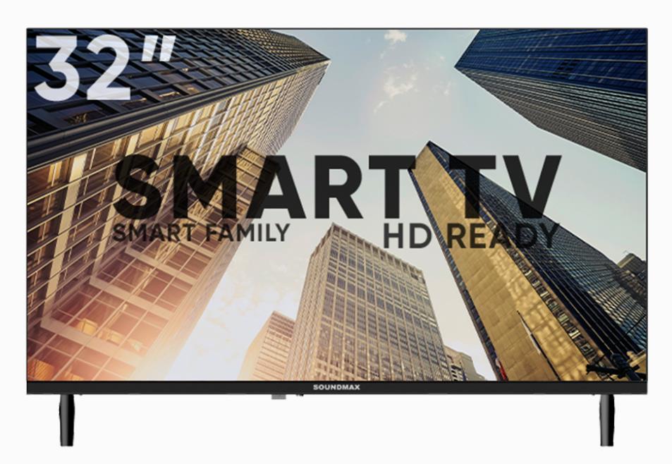 Изображение Телевизор SoundMAX SM-LED32M17S 32" 720p HD Smart TV черный