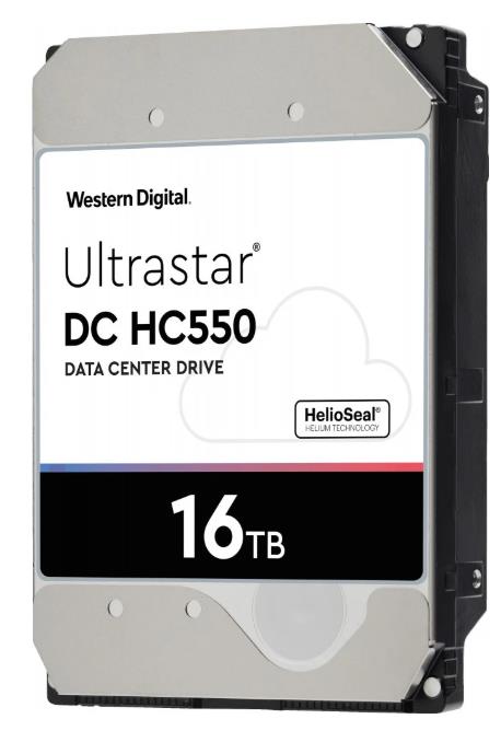 Изображение Жесткий диск 3.5" 16000 ГБ Western Digital Ultrastar HC550, 7200 rpm, 512 МБ