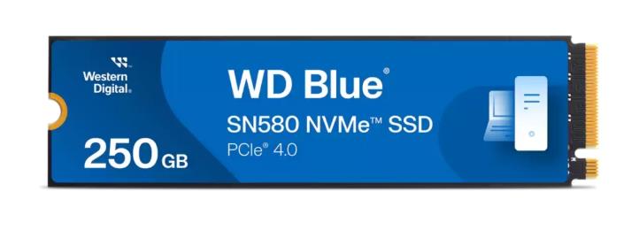 Изображение SSD диск Western Digital SN580 250 Гб 2280 (WDS250G3B0E)
