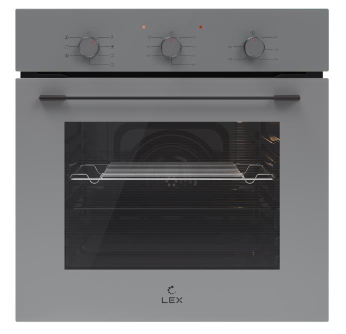 Изображение Духовой шкаф LEX EDM 075 GR (60 л , серый)