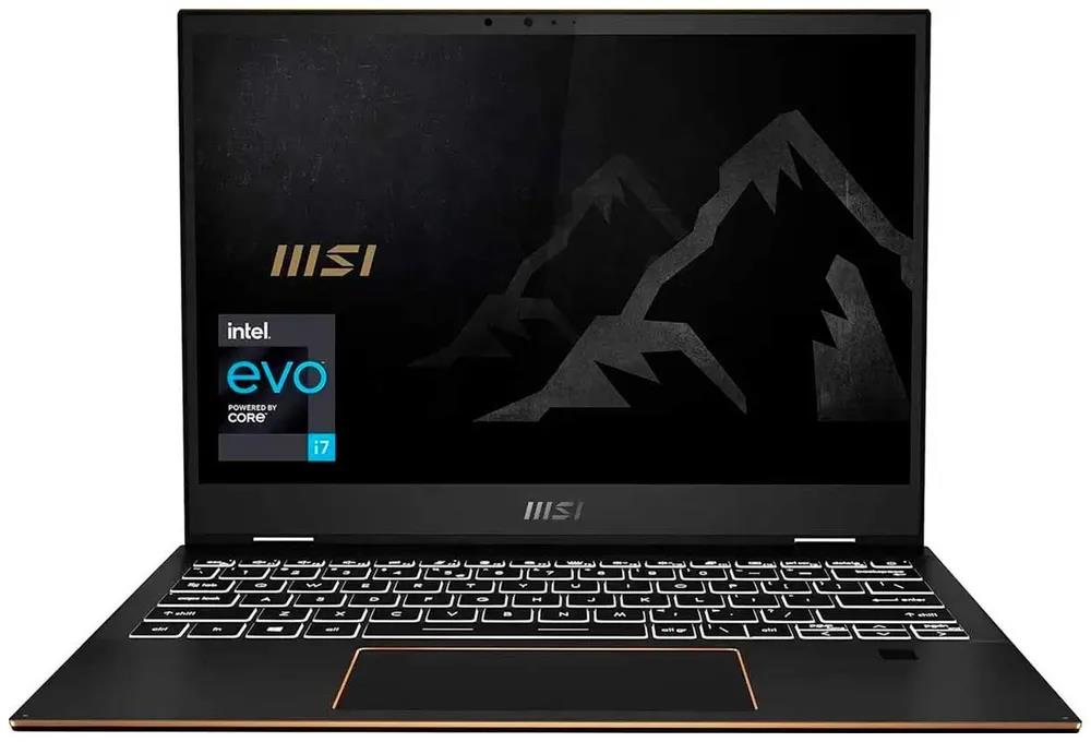 Изображение Ноутбук MSI Summit E13 Flip Evo A13MT-243US (Intel 1360P 2200 МГц/ SSD 1024 ГБ  /RAM 16 ГБ/ 13.4" 1920x1200/VGA встроенная/ Windows 11 Home) (9S7-14F111-243)