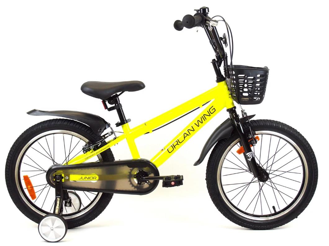 Изображение Велосипед Orlan Wing 16 Junior (желтый/16 "/)-2024 года