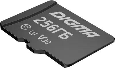 Изображение Карта памяти Digma MicroSDXC CARD30 Class 10 256 Гб адаптер на SD DGFCA256A03