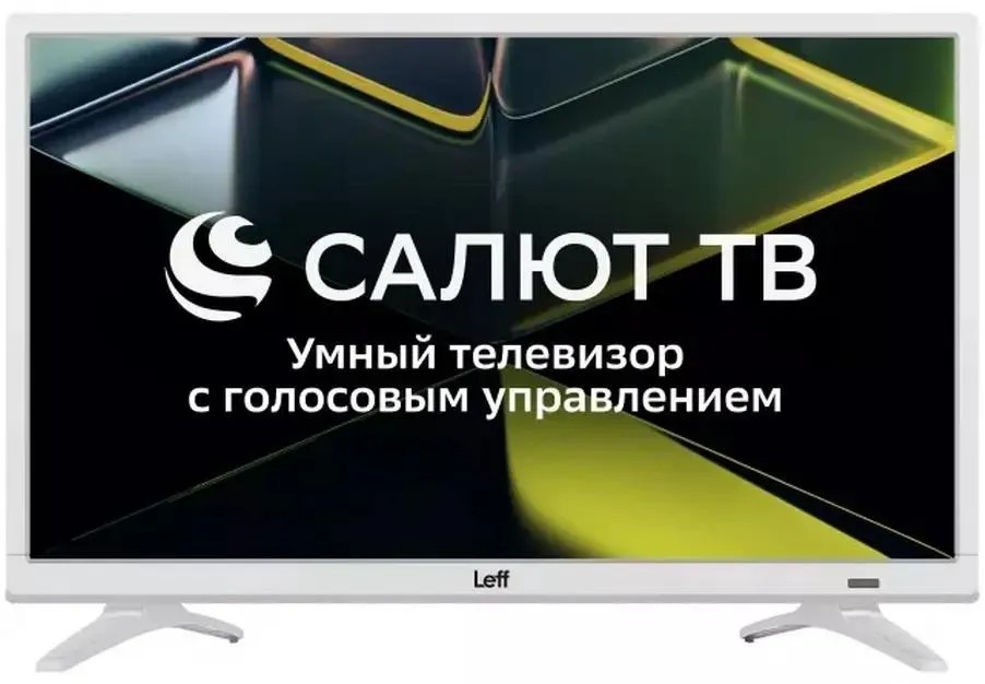 Изображение Телевизор Leff 24F691T 24" 1080p Full HD Smart TV белый