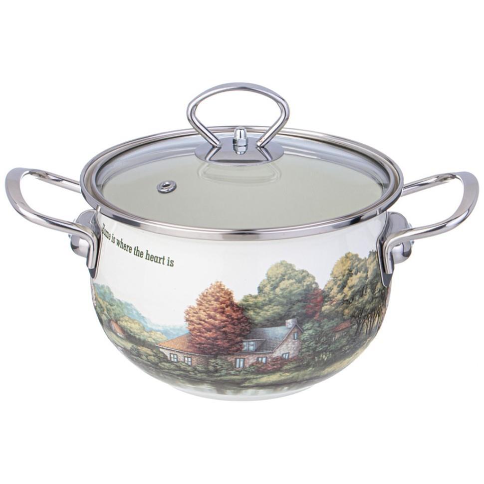 Изображение Кастрюля AGNESS 943-066 FAMILY HOUSE со ст.крышкой (2 л )