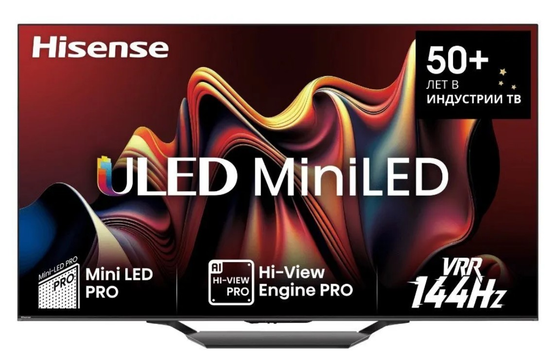 Изображение Телевизор Hisense 75U7NQ 75" HDR, 4K Ultra HD Smart TV серый