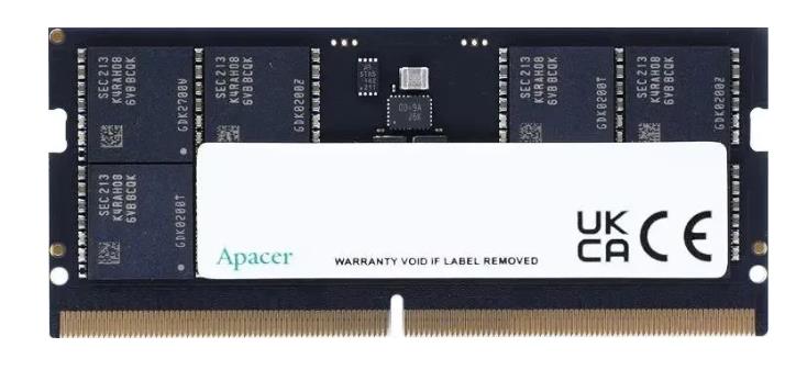 Изображение Оперативная память 8 GB DDR5 Apacer AS08GHB56CVDBGH (44800 Мб/с, 5600 МГц, CL46)
