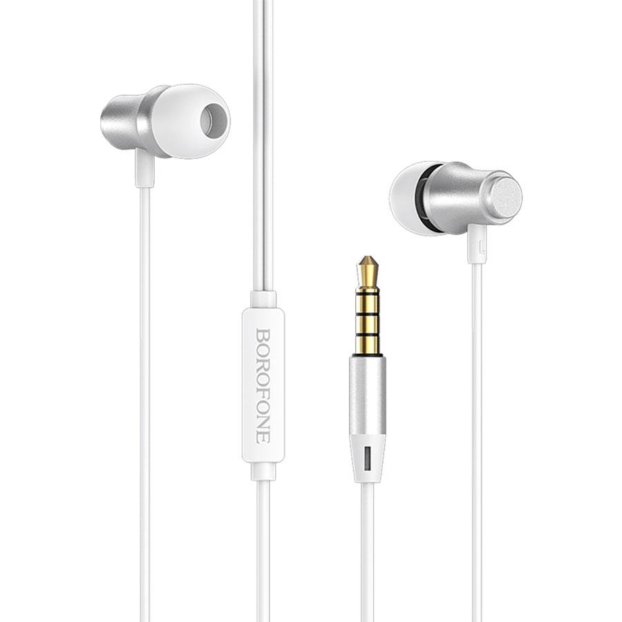 Изображение Наушники BOROFONE BM29 Silver серебристый